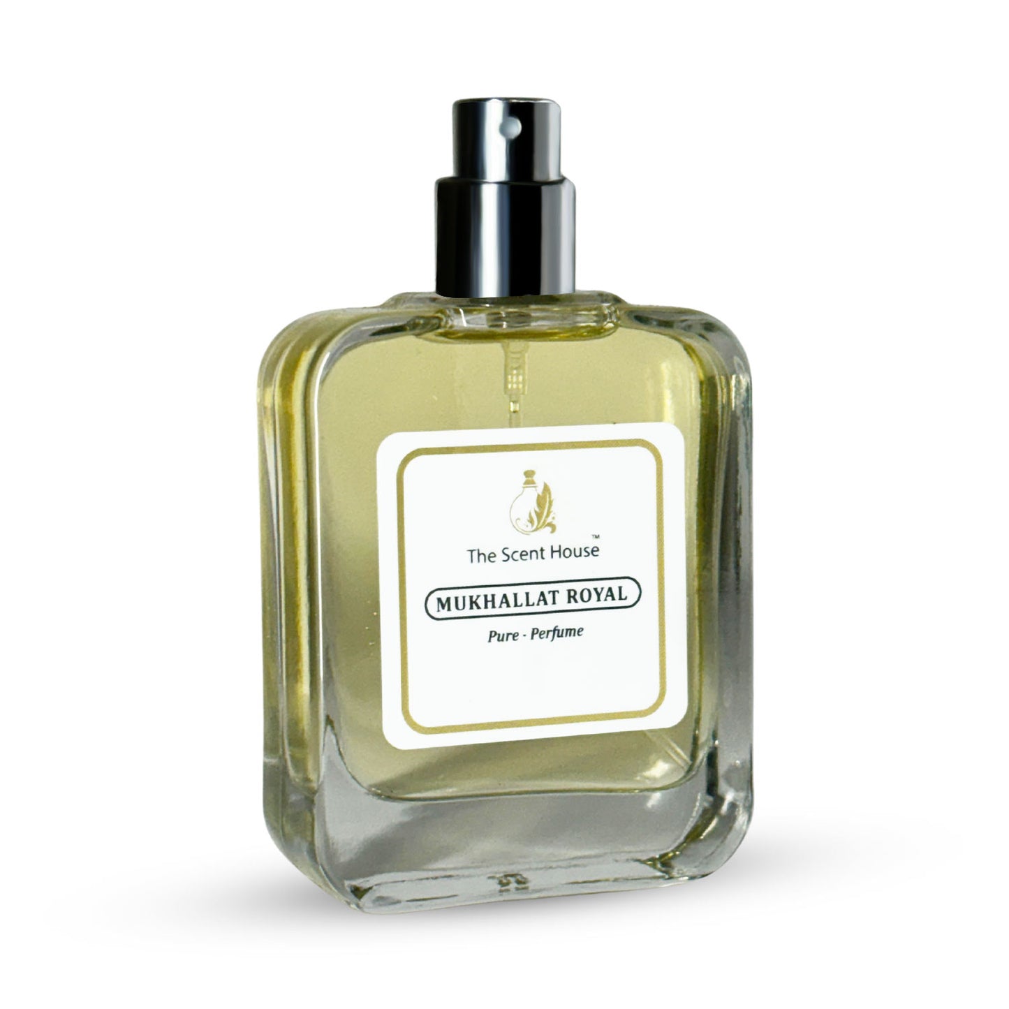 The Scent House Mukhallat Royal Pure Perfume Premium Perfume Fragrance, Long Lasting Woody Fragrance for Men, 100ml, 50ml, 30ml