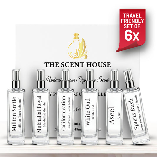 Men's Perfume Collection Set Of 6